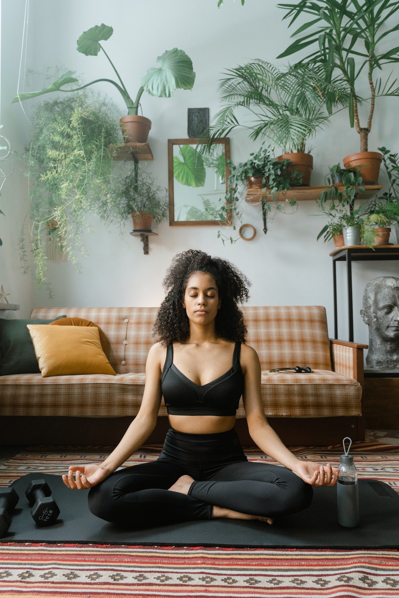 Photo of a Woman Meditating Photo of a Woman Meditating<br />